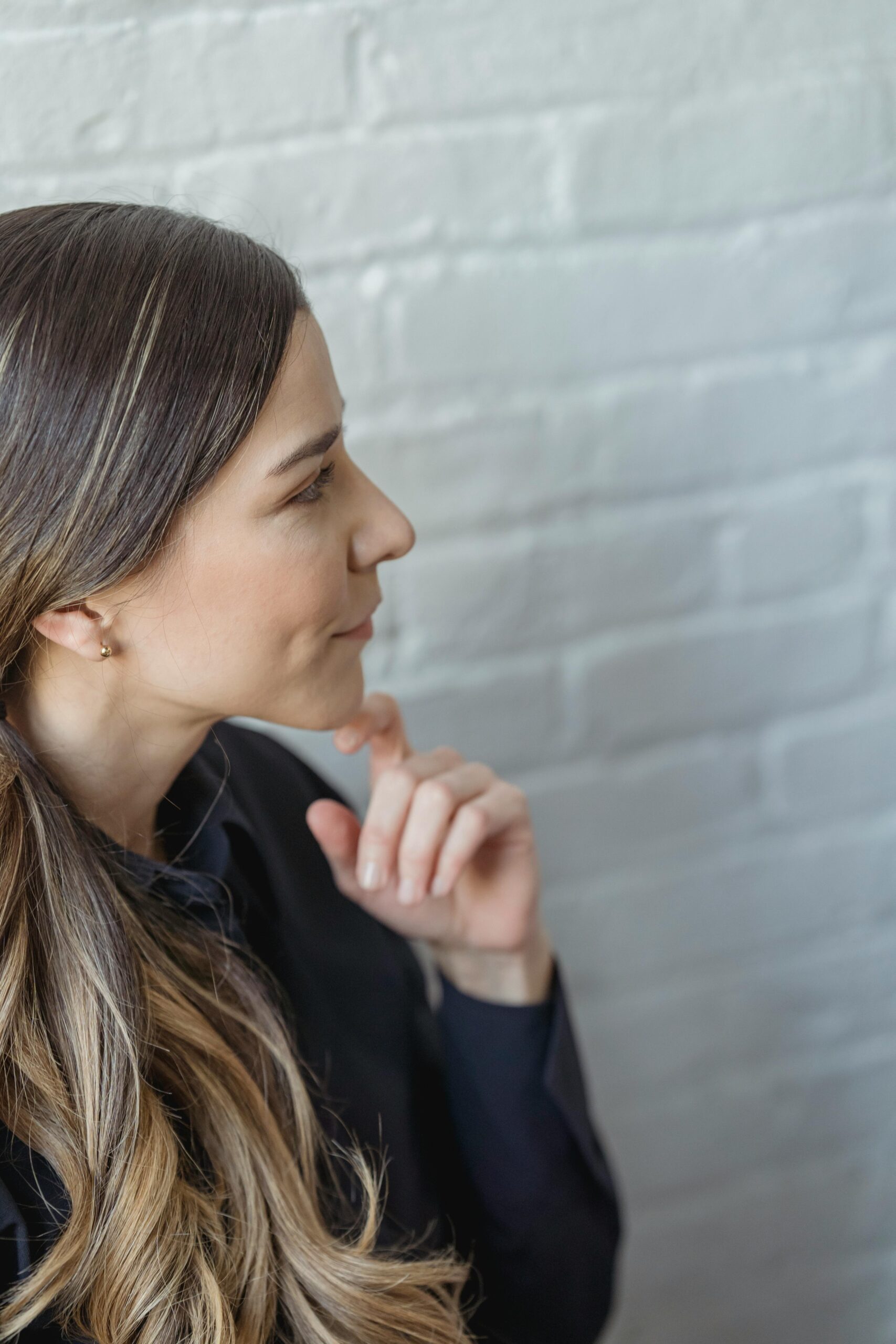 Young Woman with Inquisitive or Skeptical Expression