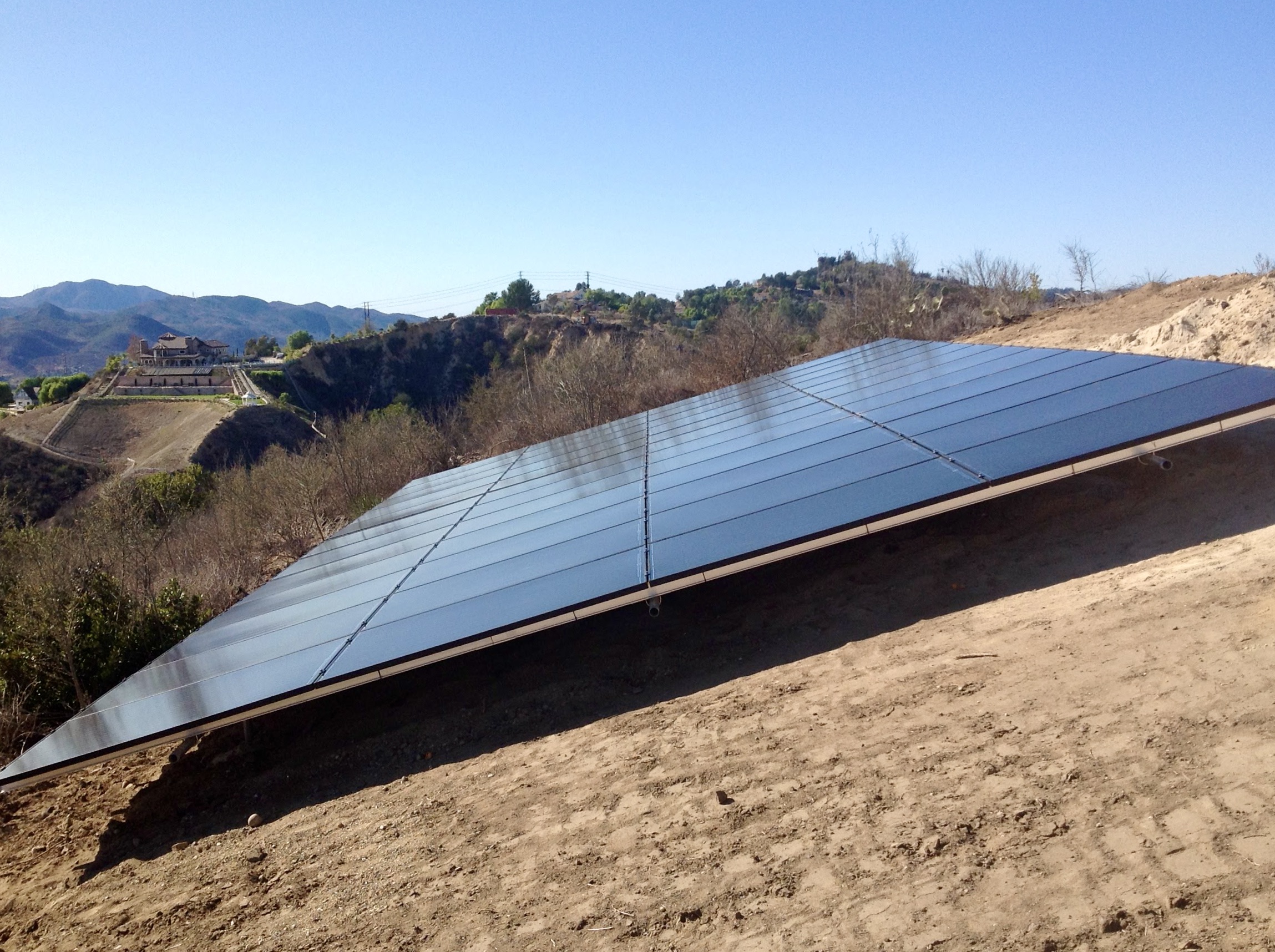 Solar Ground Mounted Arid