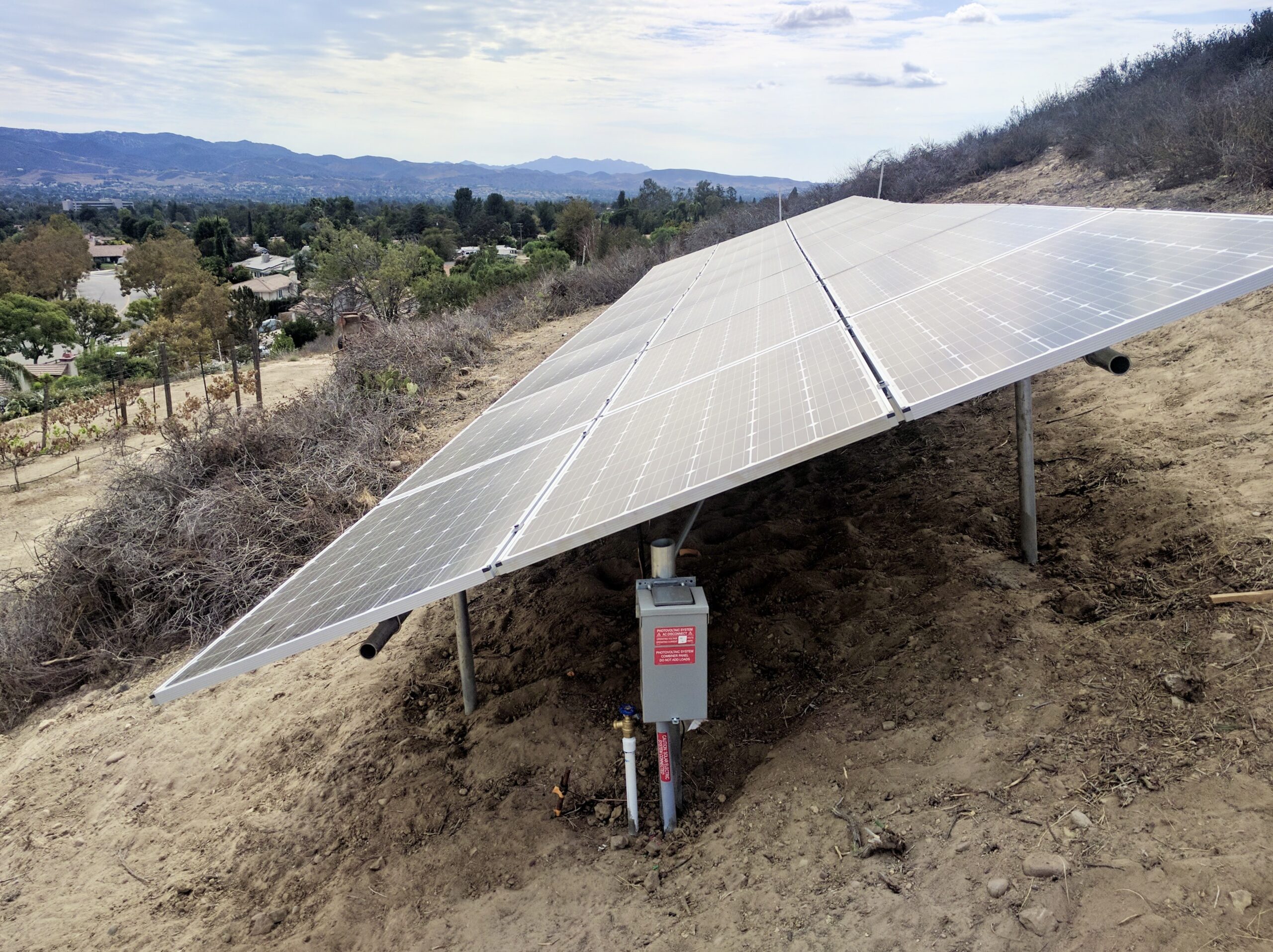 Ground Mounted Solar Panels